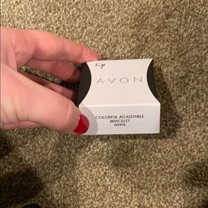 Avon Colorful Adjustable Bracelet-White